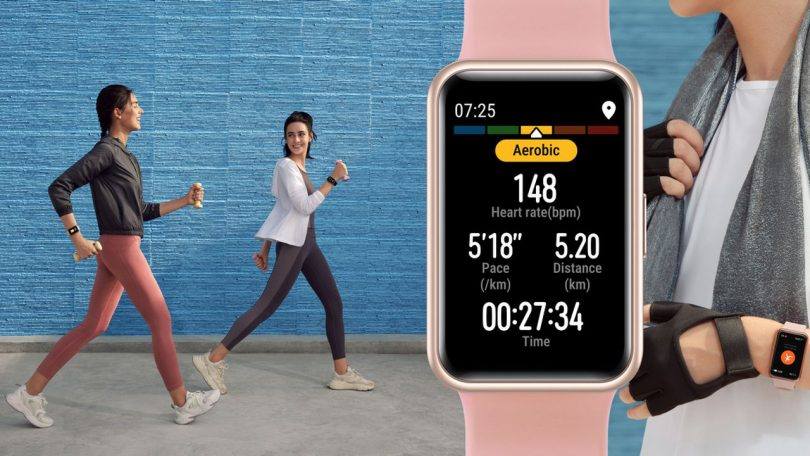 Huawei представила умные часы Watch Fit
