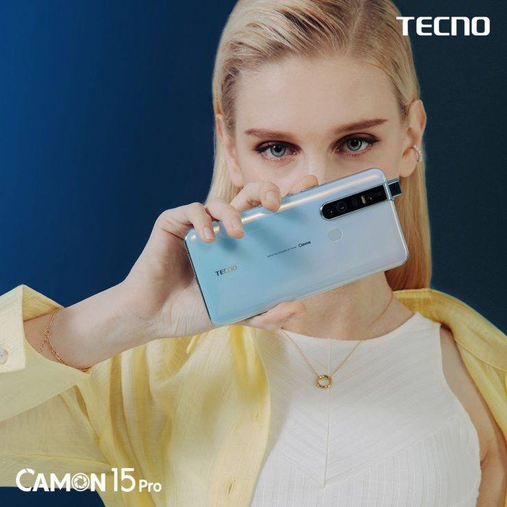В России стартуют продажи флагманского «сторифона» TECNO CAMON 15 Pro